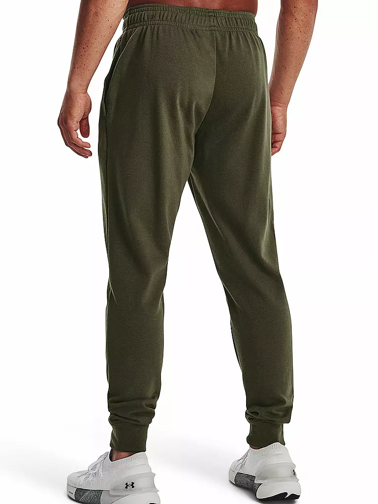 UNDER ARMOUR | Herren Jogginghose UA Rival Terry | olive