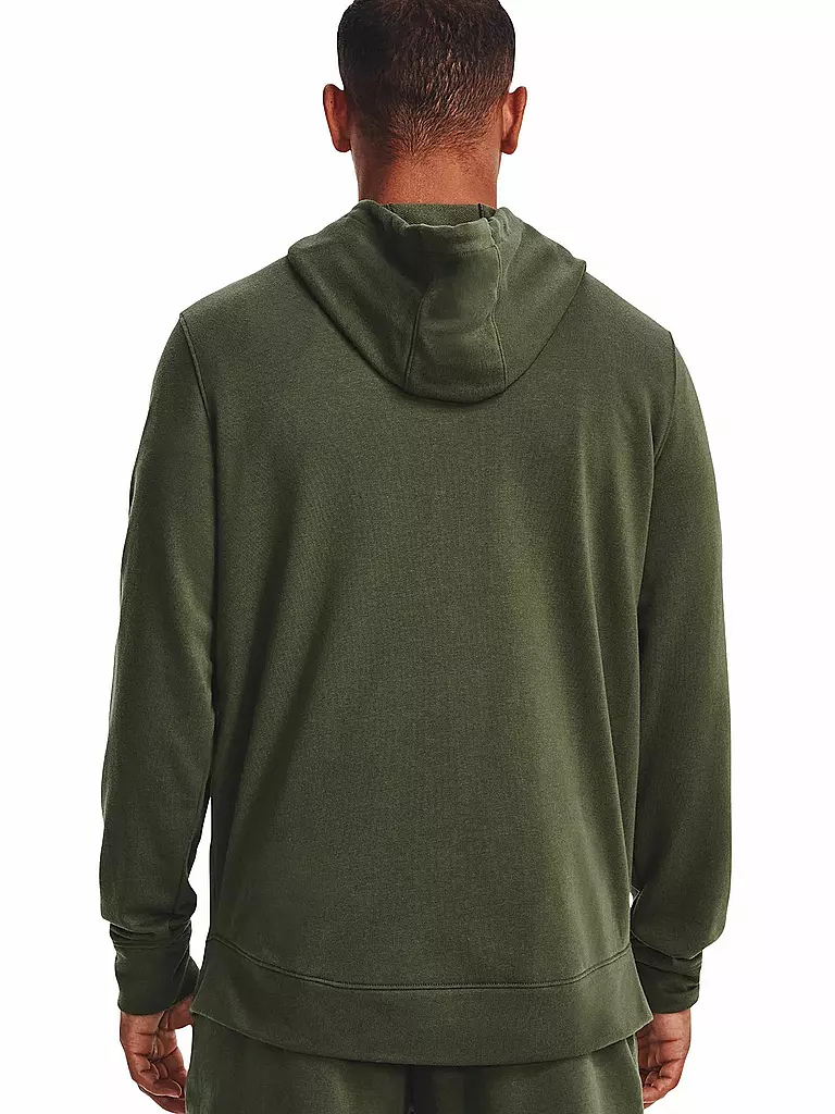 UNDER ARMOUR | Herren Kapuzenpullover UA Rival Terry | olive