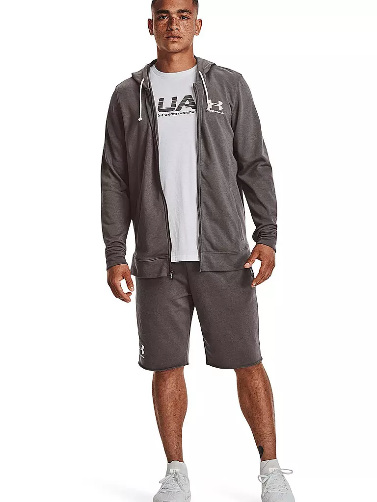 UNDER ARMOUR | Herren Kapuzenpullover UA Rival Terry | braun