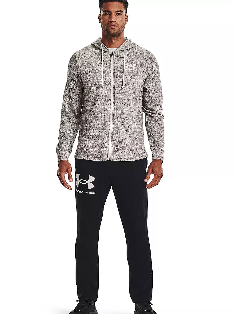 UNDER ARMOUR | Herren Kapuzenpullover UA Rival Terry | grau