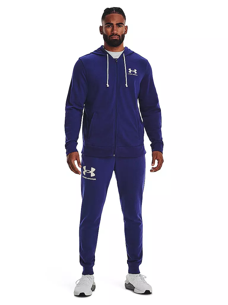 UNDER ARMOUR | Herren Kapuzenpullover UA Rival Terry | blau