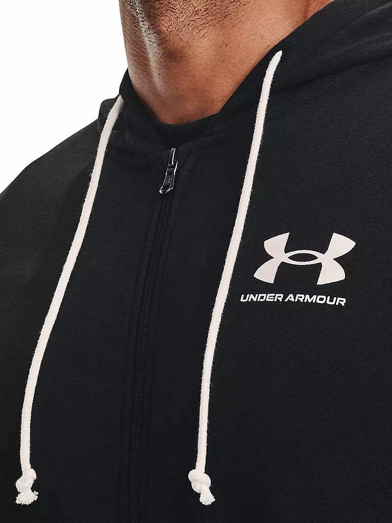 UNDER ARMOUR | Herren Kapuzenpullover UA Rival Terry | schwarz