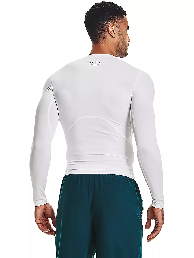 UNDER ARMOUR | Herren Kompressionsshirt HeatGear® Armour | weiss