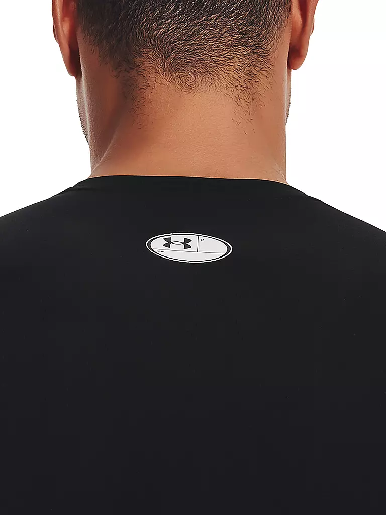 UNDER ARMOUR | Herren Kompressionsshirt HeatGear® Armour | schwarz