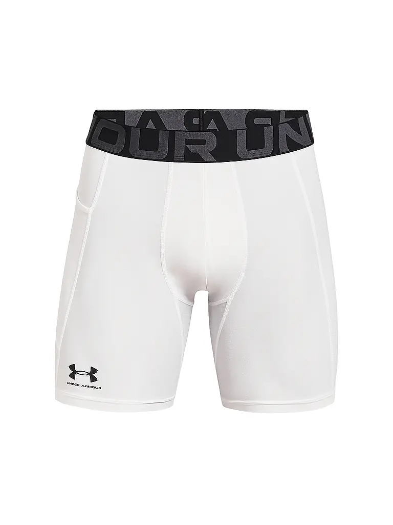 UNDER ARMOUR | Herren Kompressionsshort HeatGear® Armour | Weiss