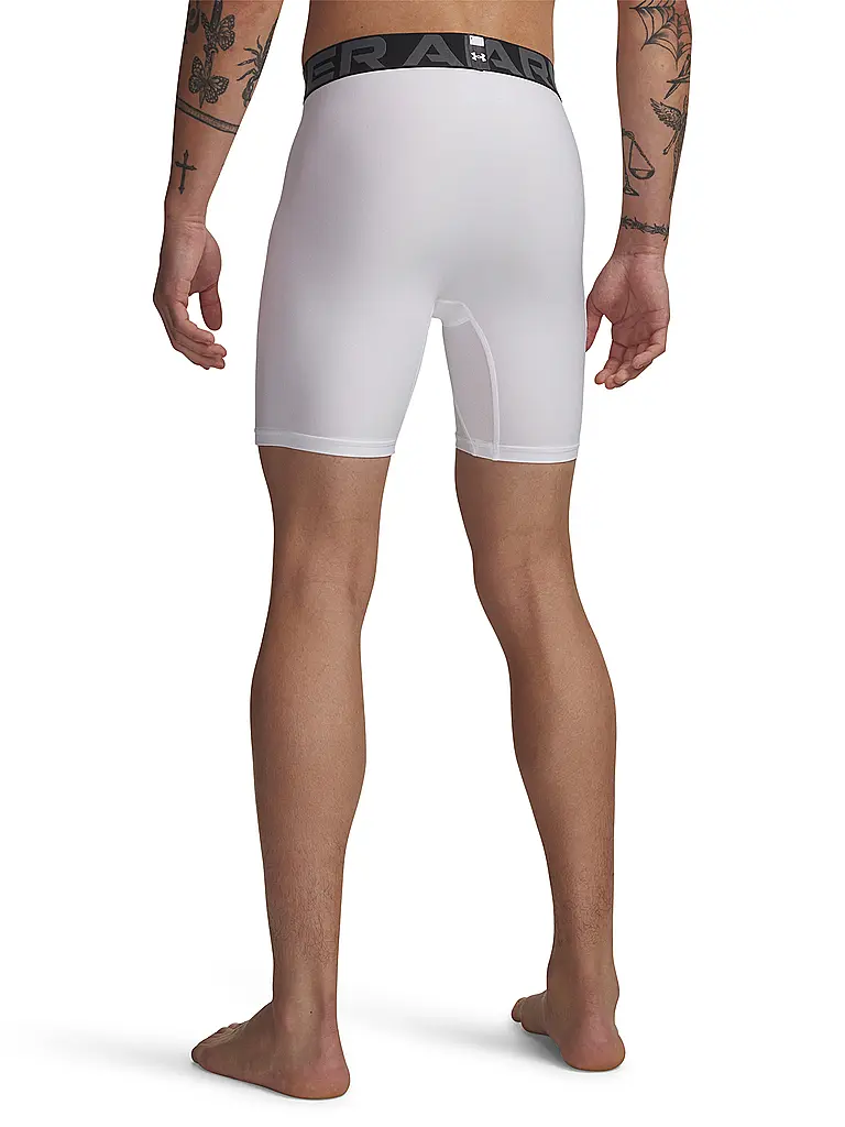 UNDER ARMOUR | Herren Kompressionsshort HeatGear® Armour | Weiss