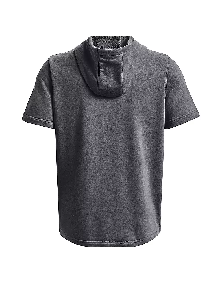 UNDER ARMOUR | Herren Kurzarm-Hoodie Project Rock Terry | grau