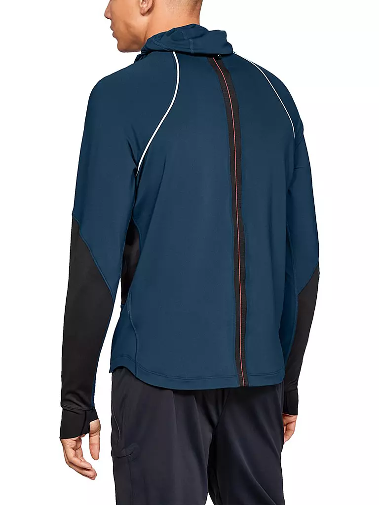 UNDER ARMOUR | Herren Laufhoodie ColdGear® Reactor WINDSTOPPER® | blau
