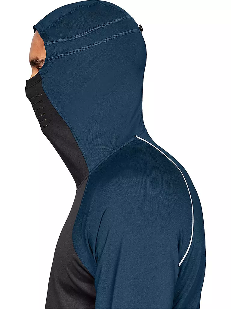 UNDER ARMOUR | Herren Laufhoodie ColdGear® Reactor WINDSTOPPER® | blau