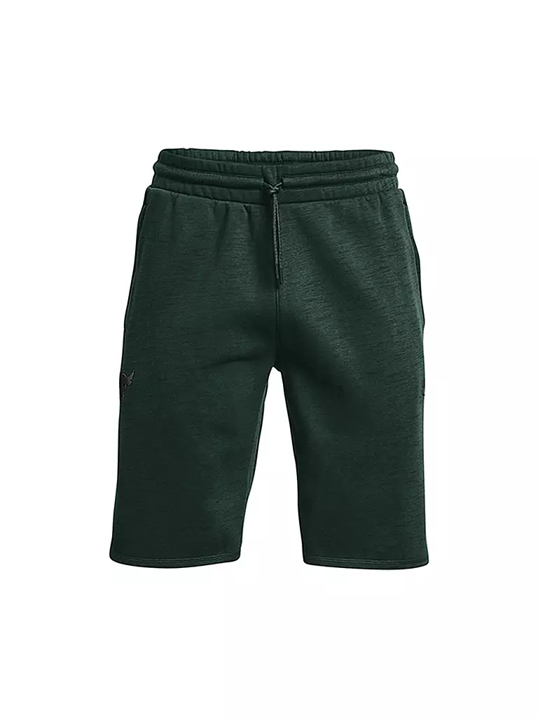 UNDER ARMOUR | Herren Short Project Rock Charged Cotton® Fleece | grau
