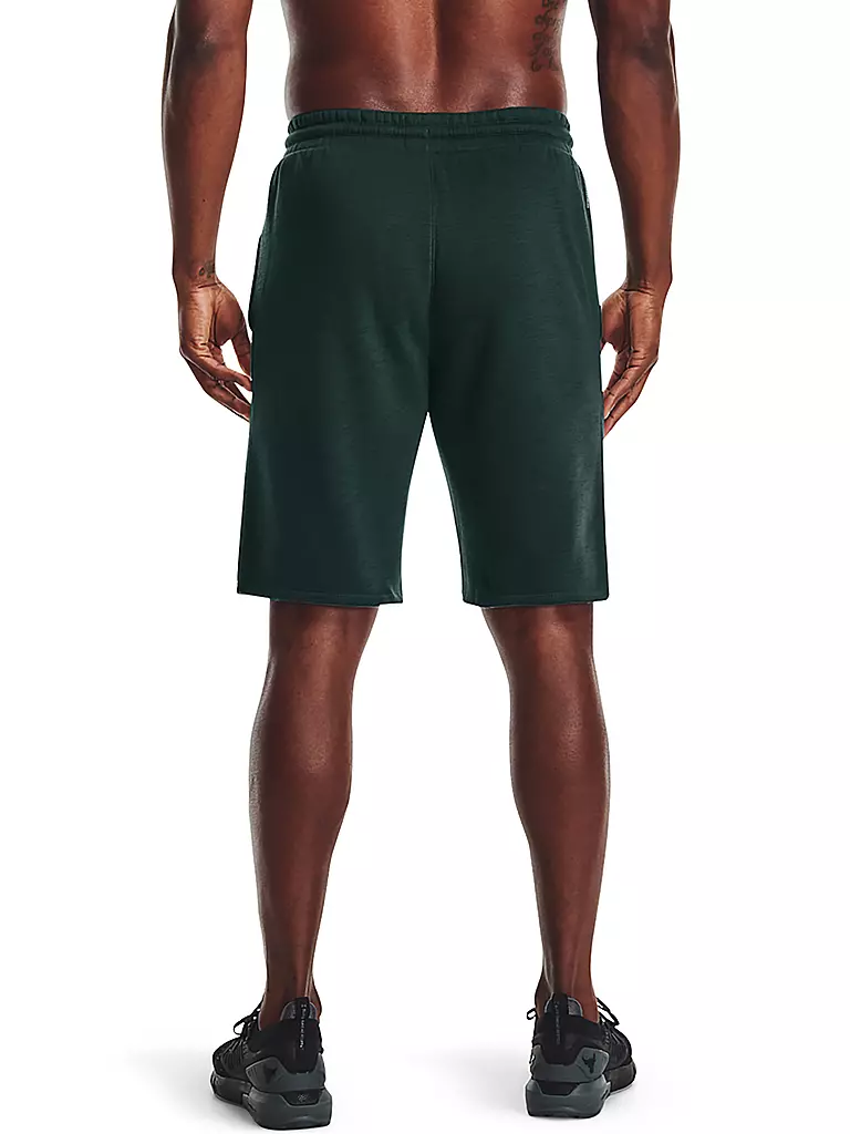 UNDER ARMOUR | Herren Short Project Rock Charged Cotton® Fleece | grau