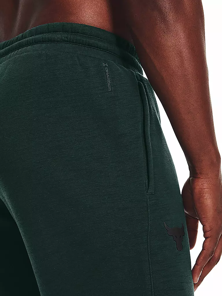 UNDER ARMOUR | Herren Short Project Rock Charged Cotton® Fleece | grau