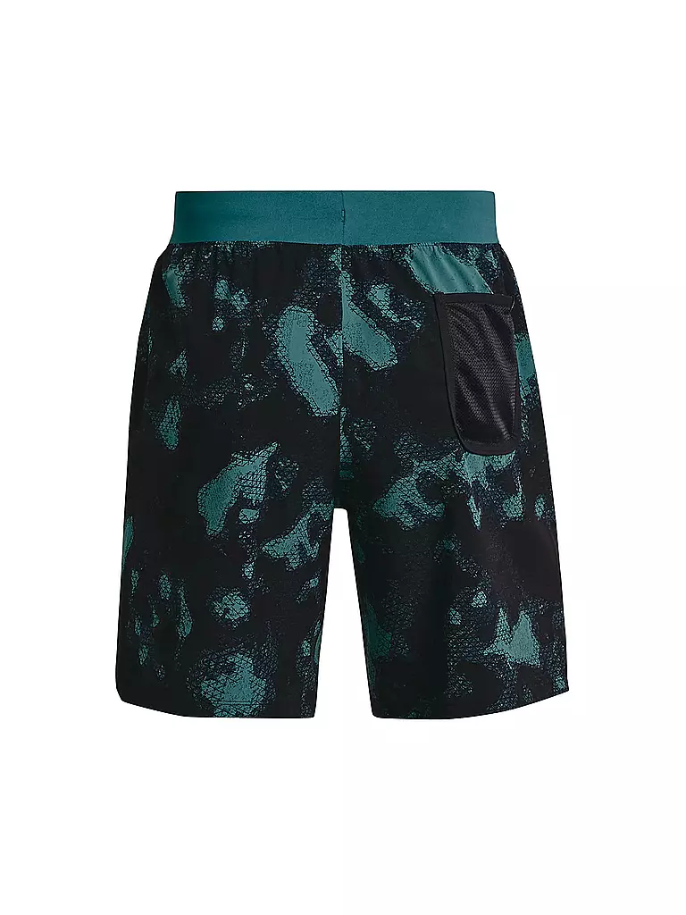 UNDER ARMOUR | Herren Short Project Rock Woven Printed  | grün