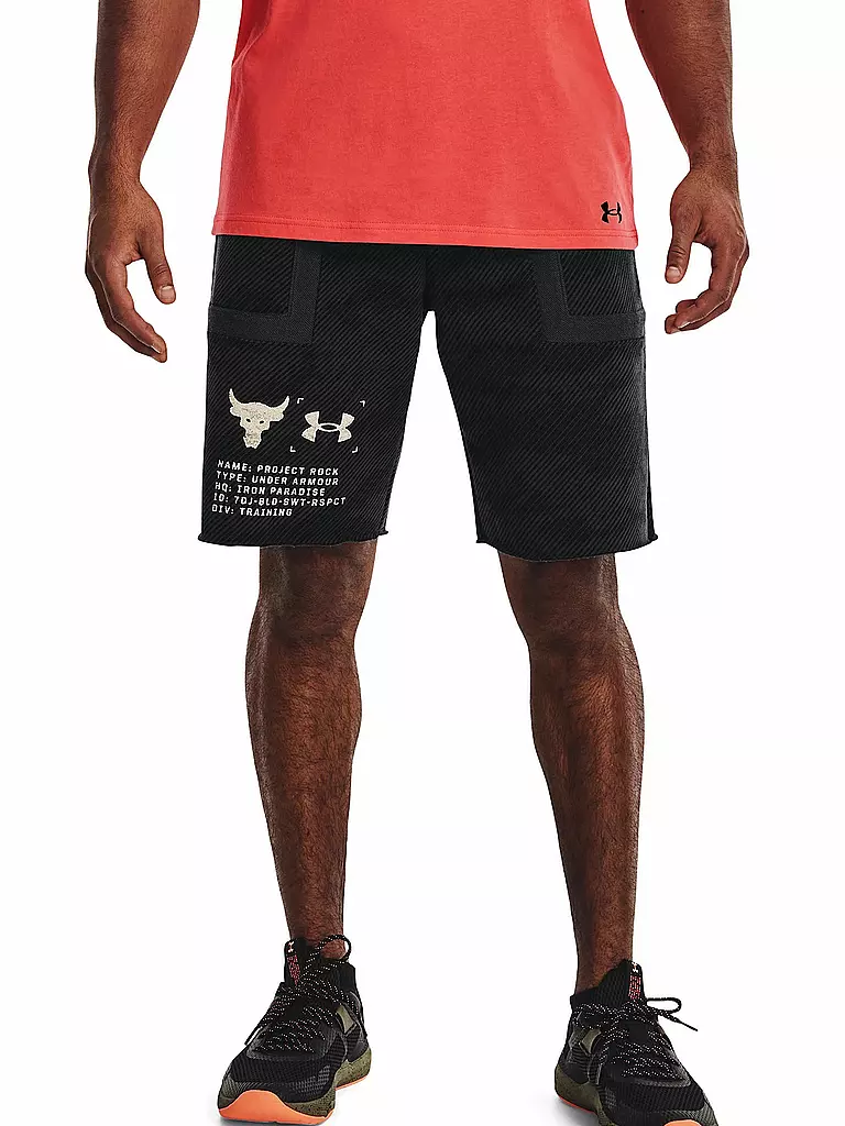 UNDER ARMOUR | Herren Short Project Rock | schwarz