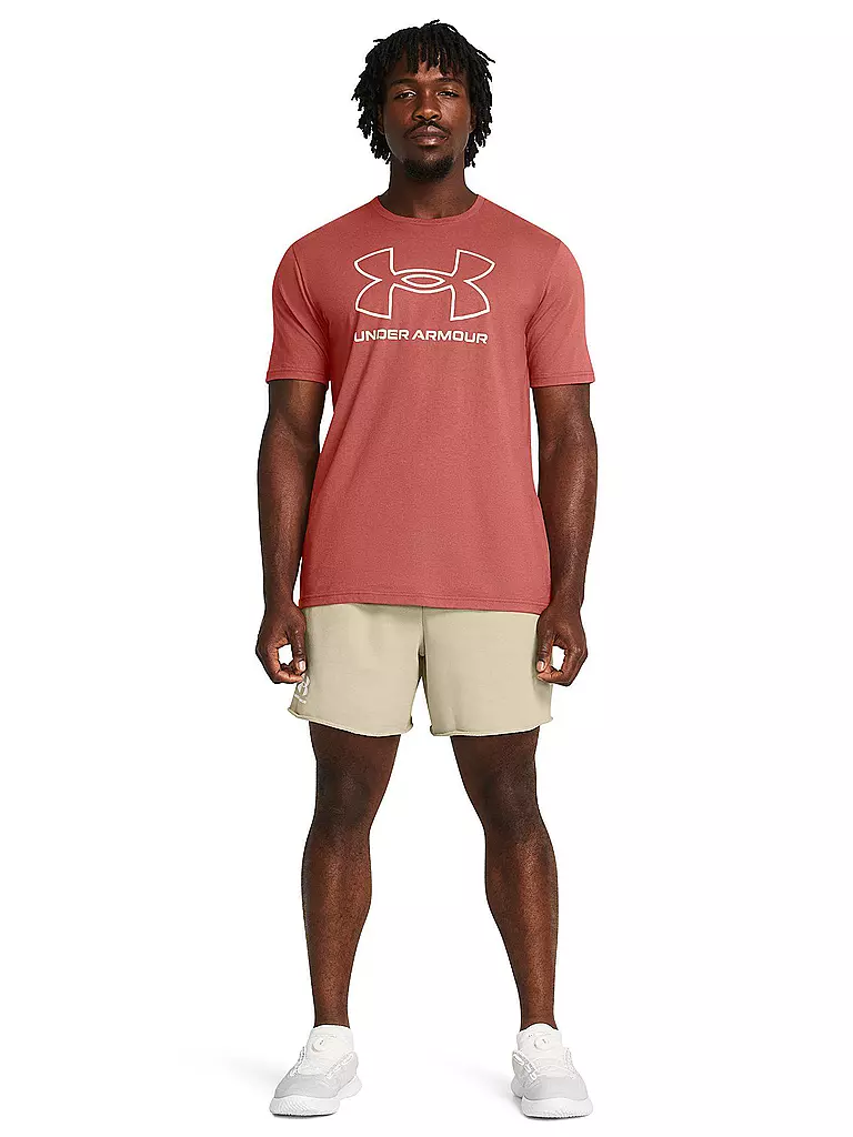 UNDER ARMOUR | Herren Short UA Rival French Terry | camel