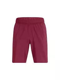 UNDER ARMOUR | Herren Short UA Woven Wordmark | dunkelrot