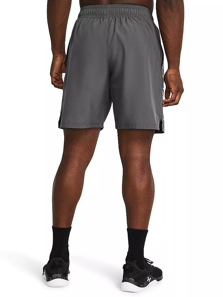 UNDER ARMOUR | Herren Short UA Woven Wordmark | grau