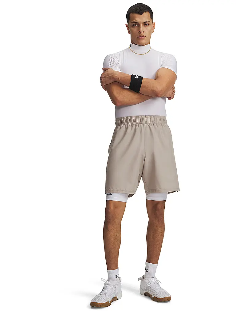 UNDER ARMOUR | Herren Short UA Woven Wordmark | Camel