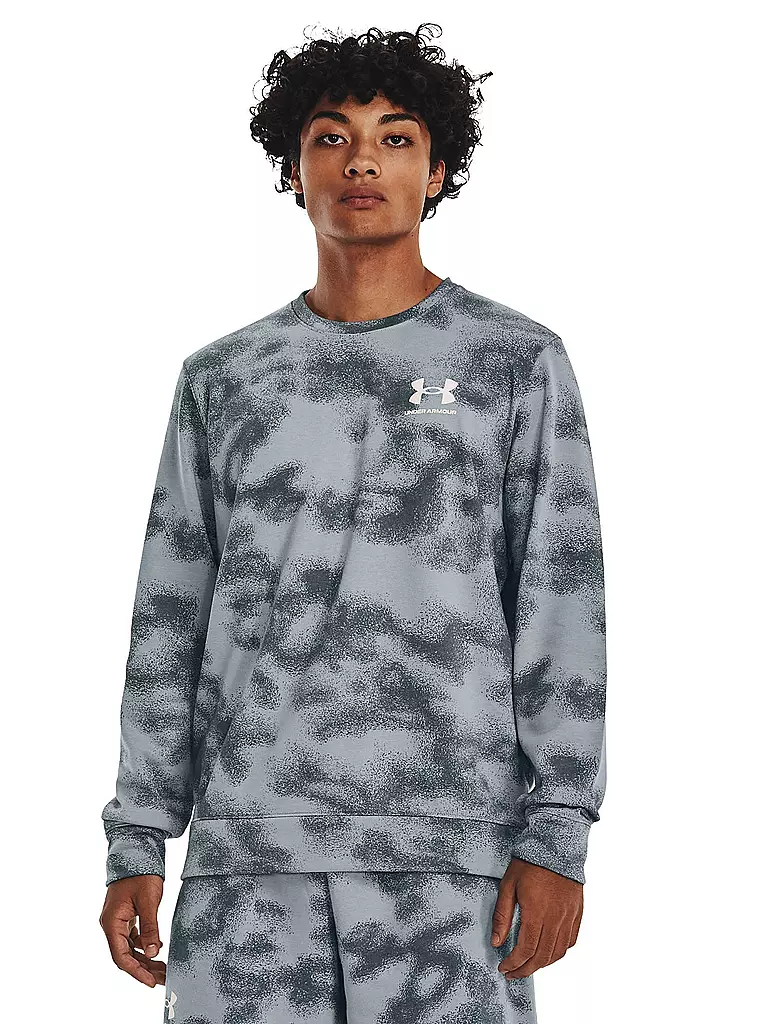 UNDER ARMOUR | Herren Sweater UA Rival Terry Crew | hellblau