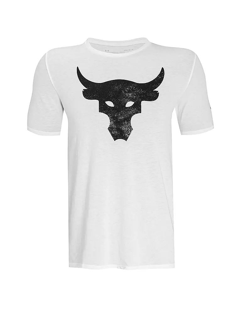 UNDER ARMOUR | Herren T-Shirt Project Rock Brahma Bull | weiß