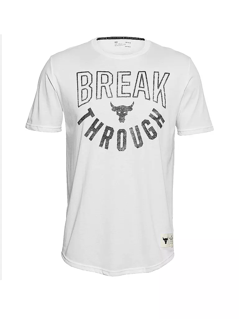 UNDER ARMOUR | Herren T-Shirt Project Rock Break Through | beige