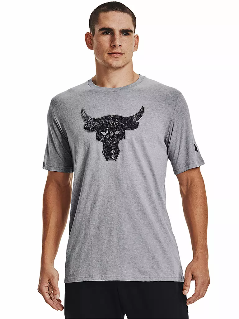 UNDER ARMOUR | Herren T-Shirt Project Rock | grau