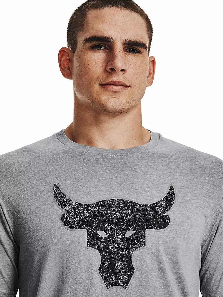 UNDER ARMOUR | Herren T-Shirt Project Rock | grau