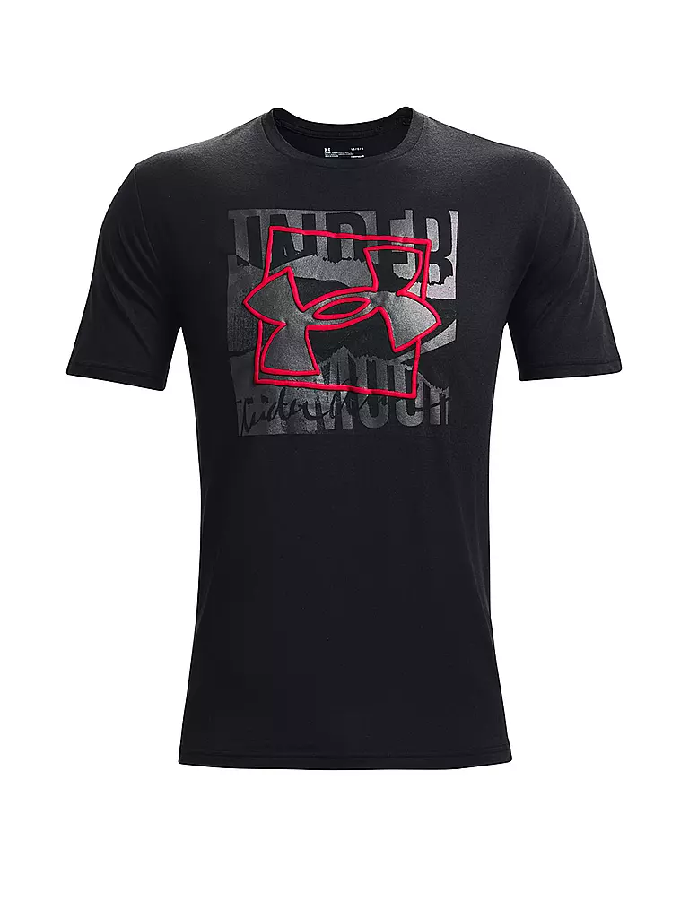 UNDER ARMOUR | Herren T-Shirt UA Boxed Symbol Outline | rot