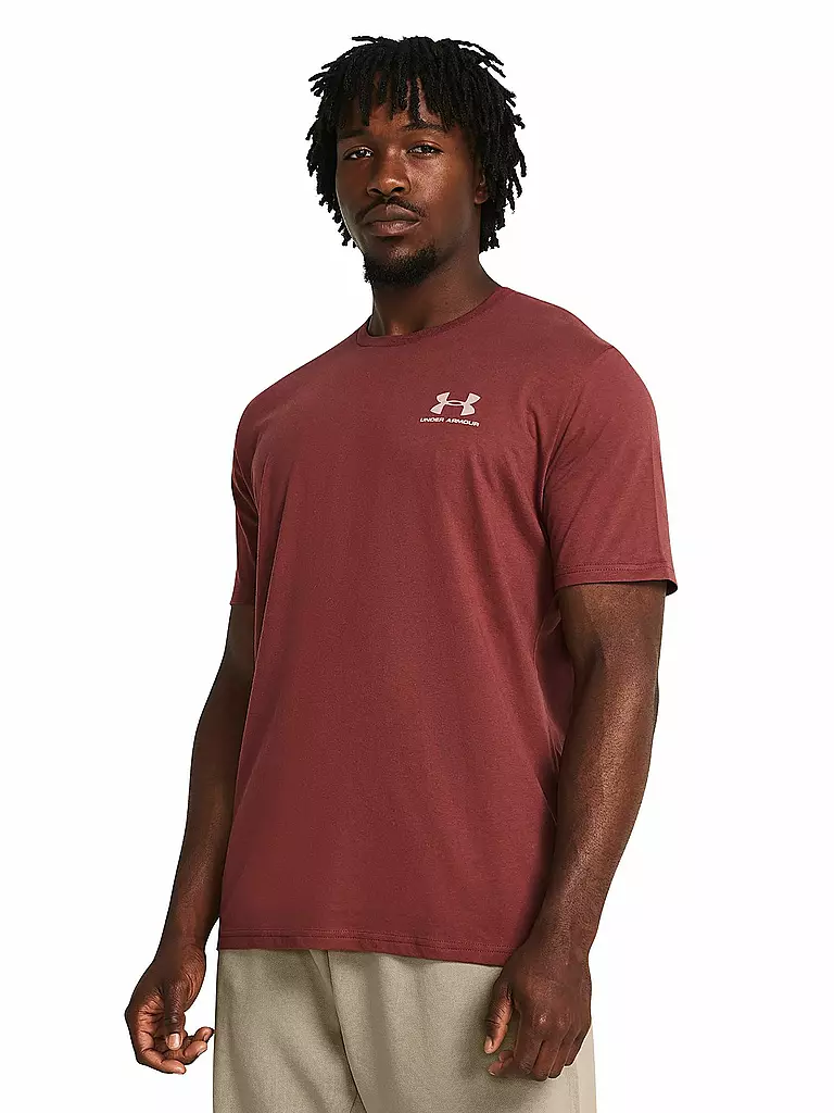 UNDER ARMOUR | Herren T-Shirt UA Sportstyle | dunkelrot