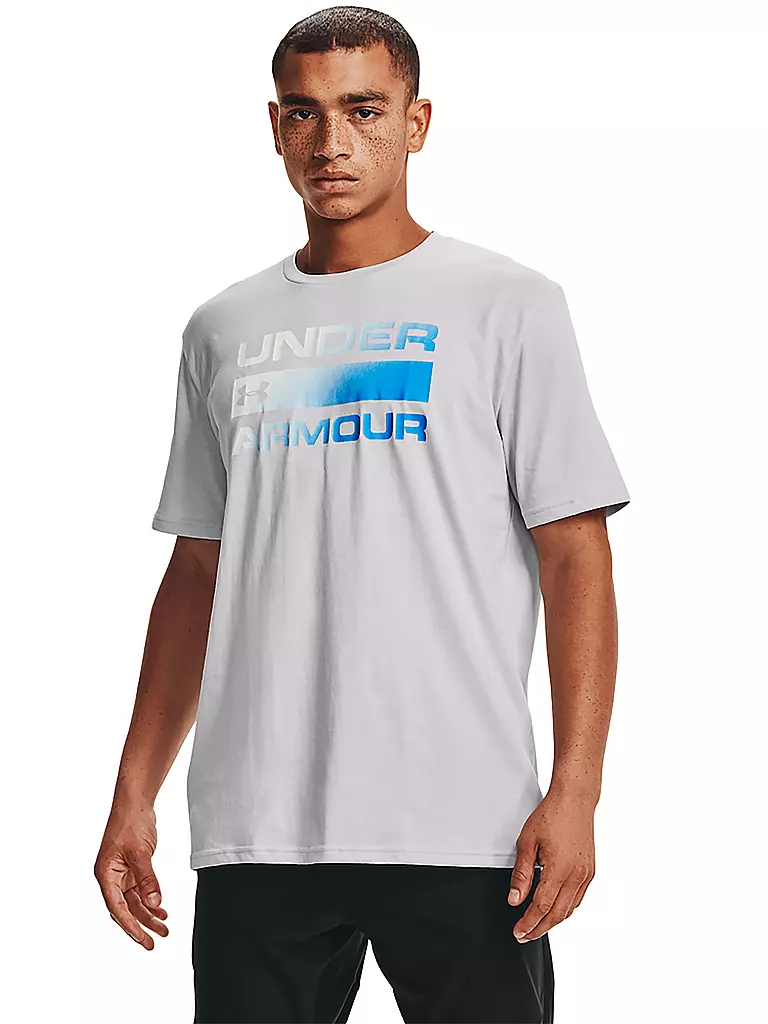 UNDER ARMOUR | Herren T-Shirt UA Team Issue Wordmark | grau