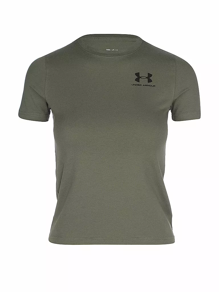 UNDER ARMOUR | Jungen T-Shirt UA Cotton | olive