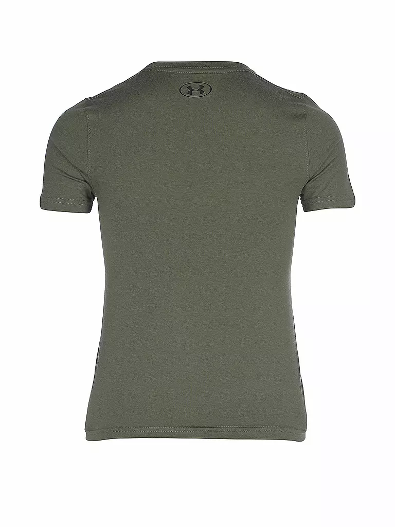 UNDER ARMOUR | Jungen T-Shirt UA Cotton | olive