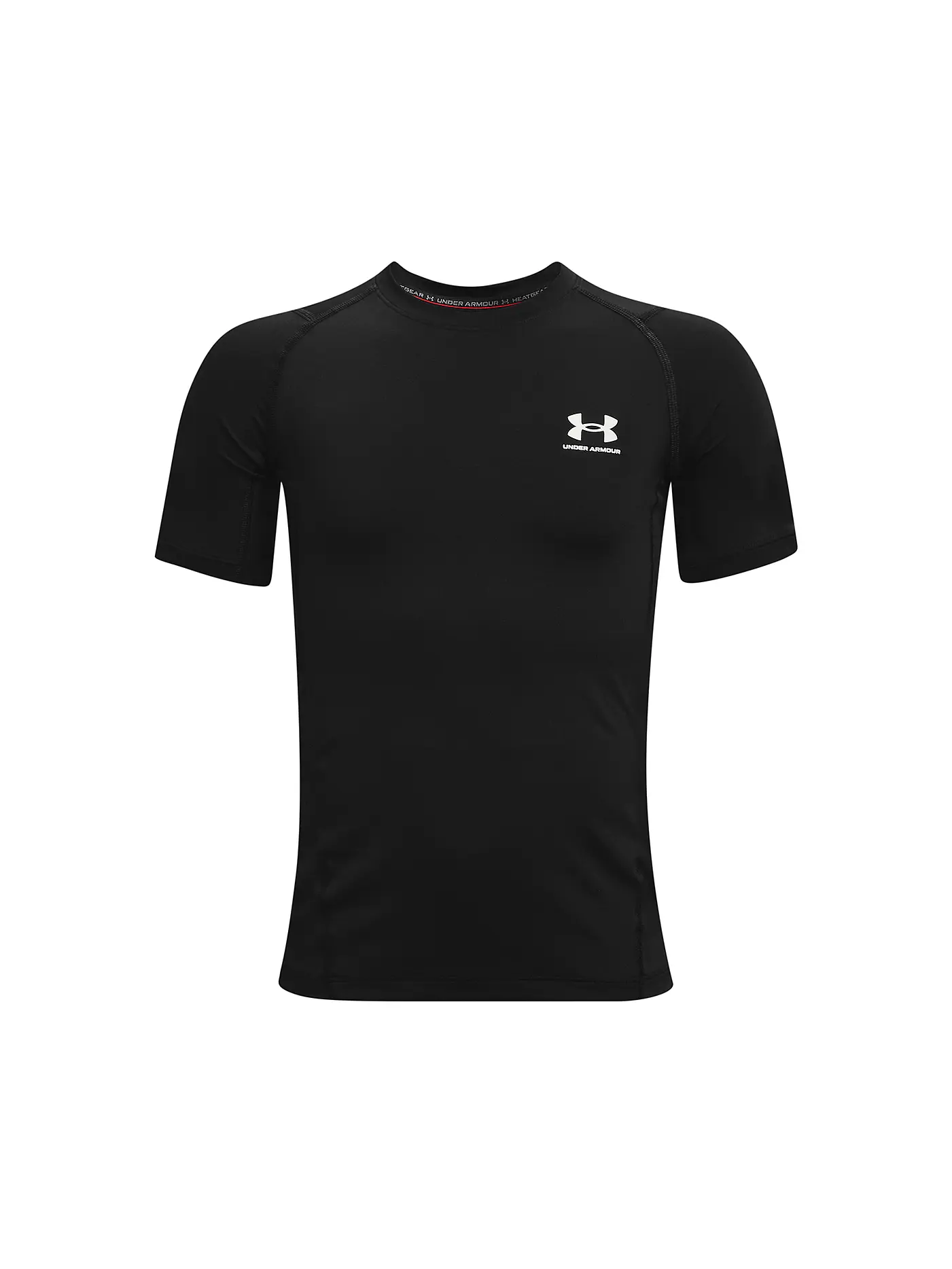 UNDER ARMOUR | Kinder Fitnessshirt HeatGear® Armour | schwarz