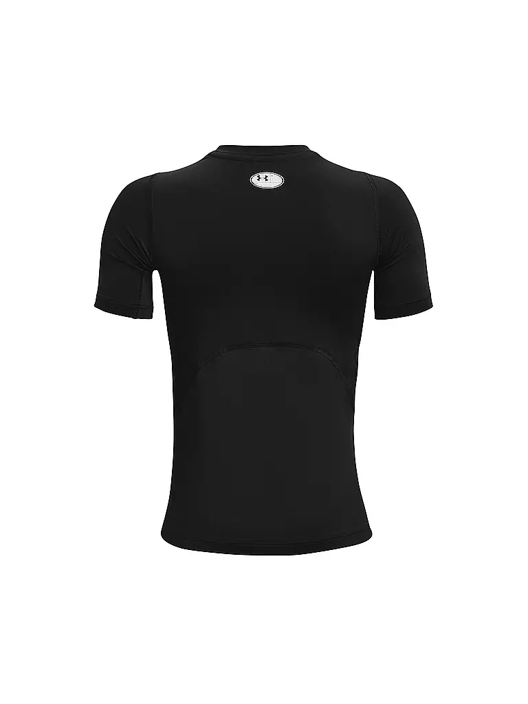 UNDER ARMOUR | Kinder Fitnessshirt HeatGear® Armour | Schwarz