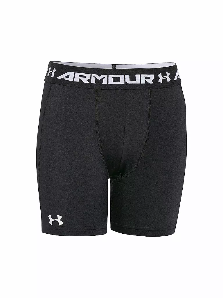 UNDER ARMOUR Kinder Fußball KompressionsShort HeatGear® Armour schwarz