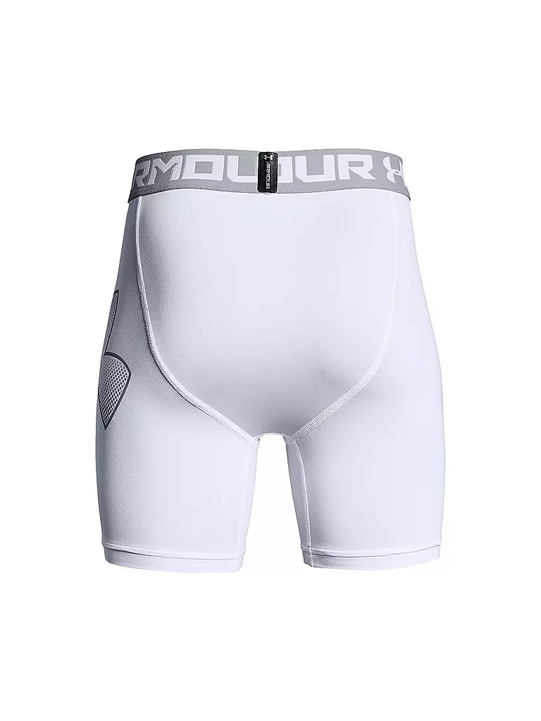UNDER ARMOUR Kinder Shorts UA HeatGear® Armour weiß