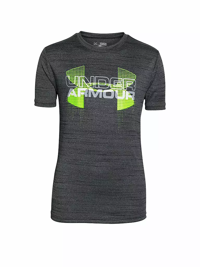 UNDER ARMOUR Kinder TShirt Logo grau