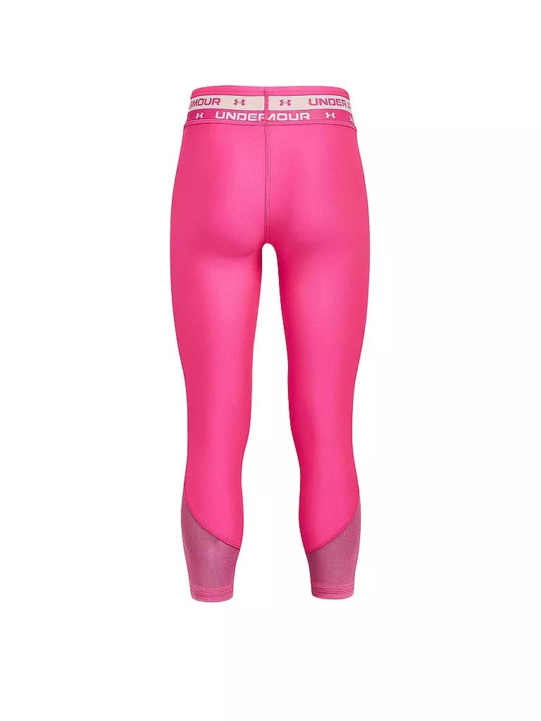 UNDER ARMOUR | Mädchen Fitnesscapri HeatGear® Armor Crop | pink