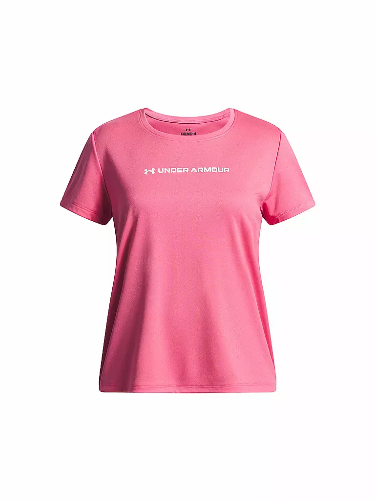 UNDER ARMOUR | Mädchen Fitnessshirt UA Tech™ Wordmark Graphic | pink