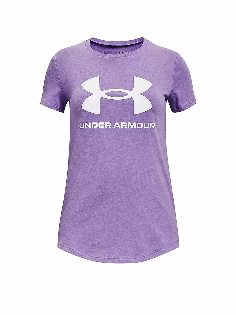 UNDER ARMOUR | Mädchen T-Shirt UA Sportstyle | lila