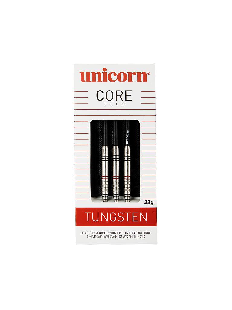 UNICORN | Steeldart-Pfeile Core Plus Tungsten | schwarz