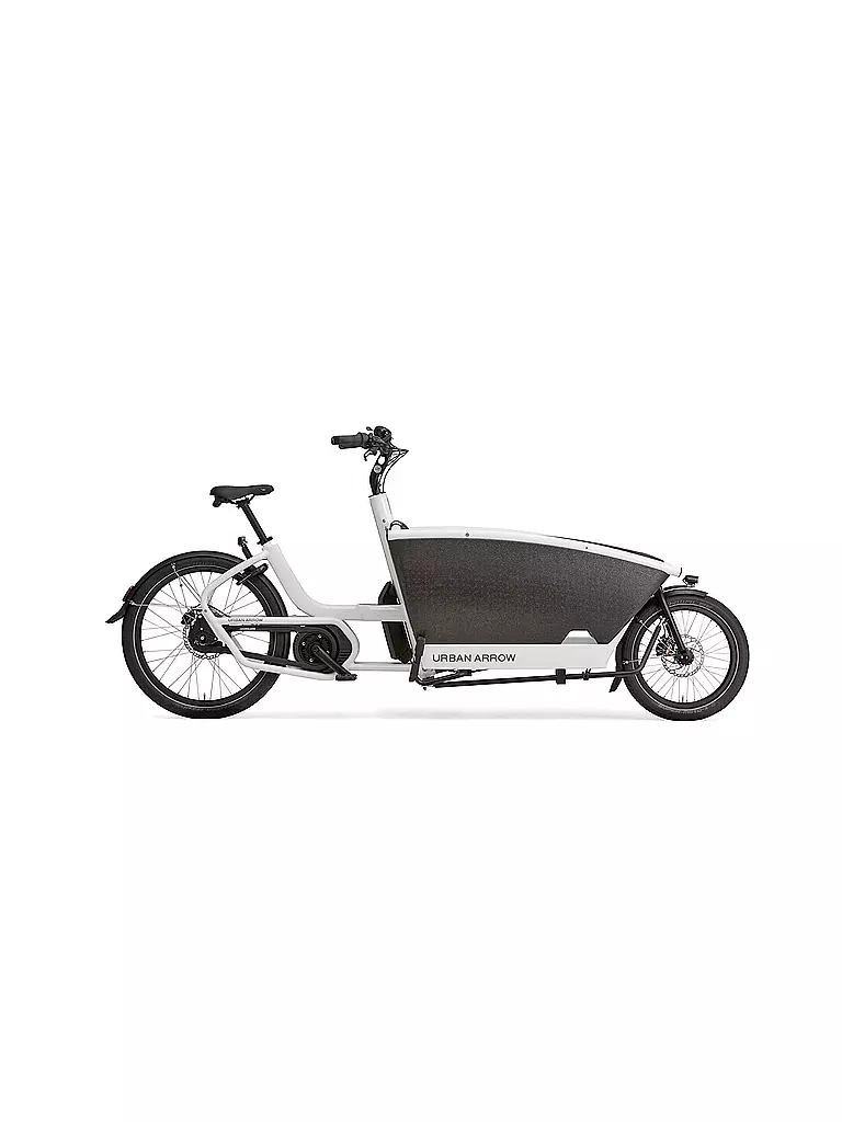 URBAN ARROW | E-Lastenrad Family Performance Line Essential  | weiss