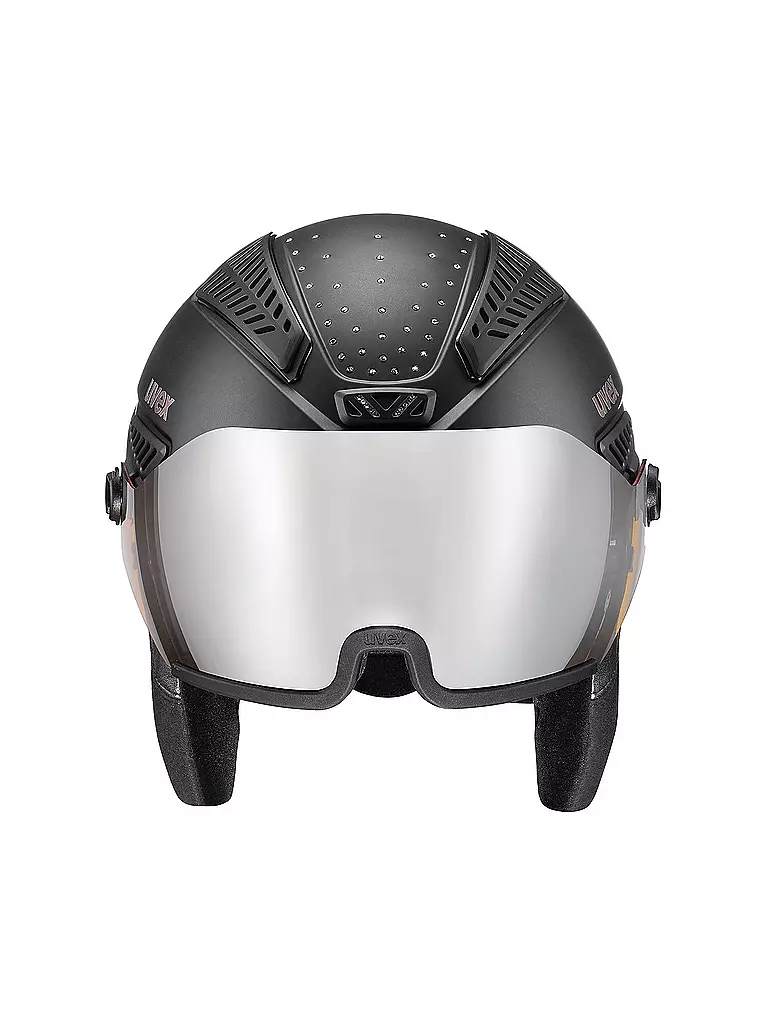 UVEX | Damen Skihelm hlmt 600 visor WE Glamour | schwarz