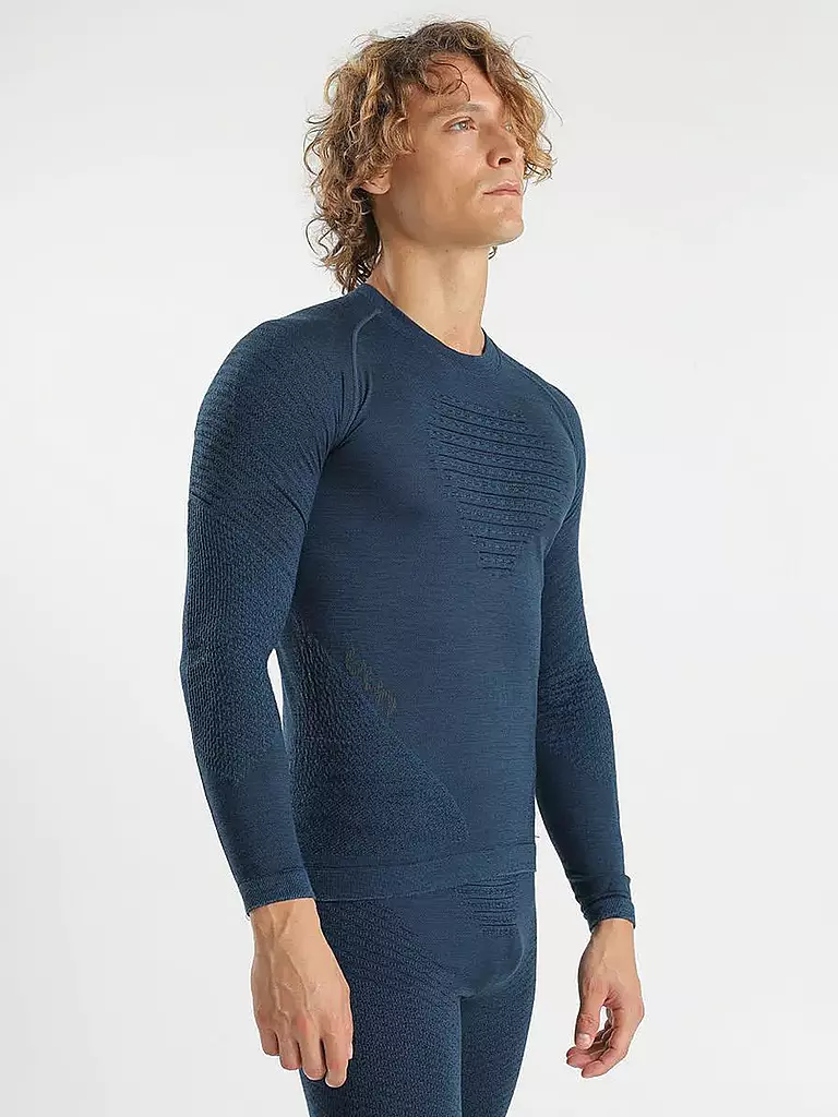 UYN | Herren Unterziehshirt Fusyon Biotech Merino | blau