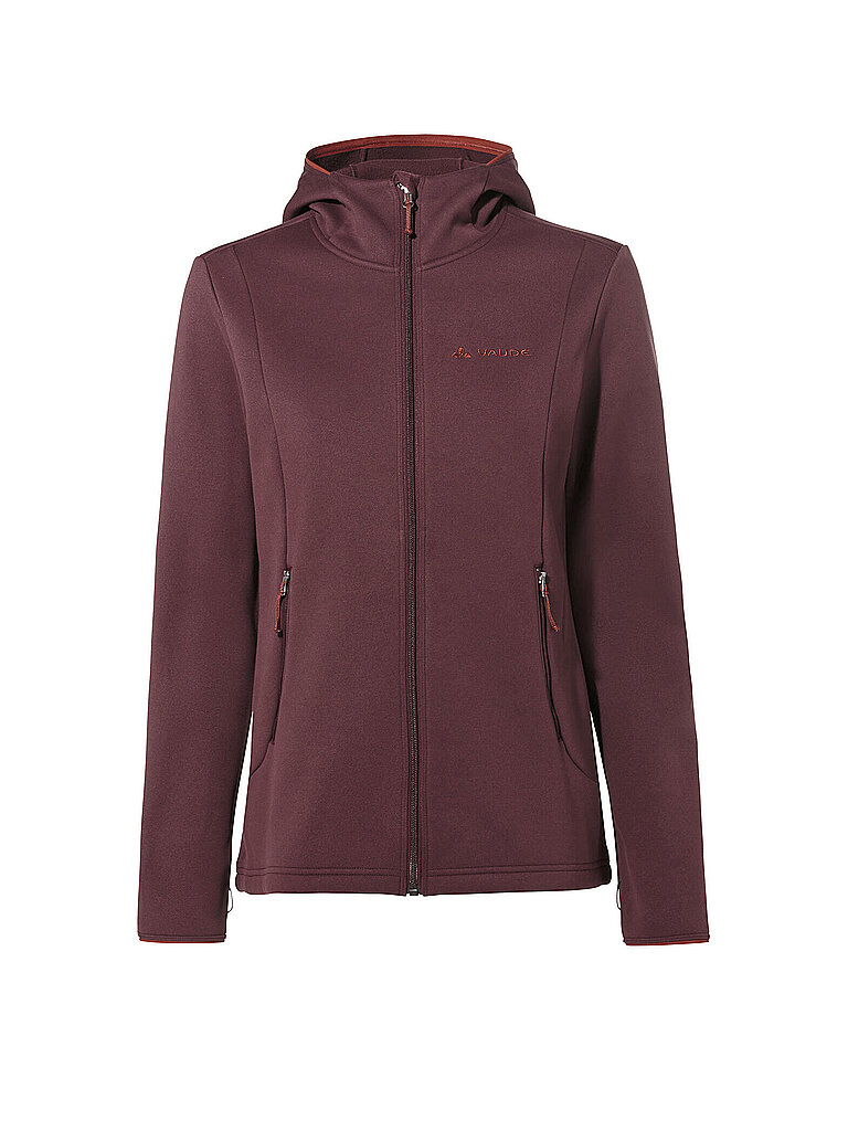 Vaude VAUDE Damen Fleecejacke Idris Hoodie beere | 34, beere