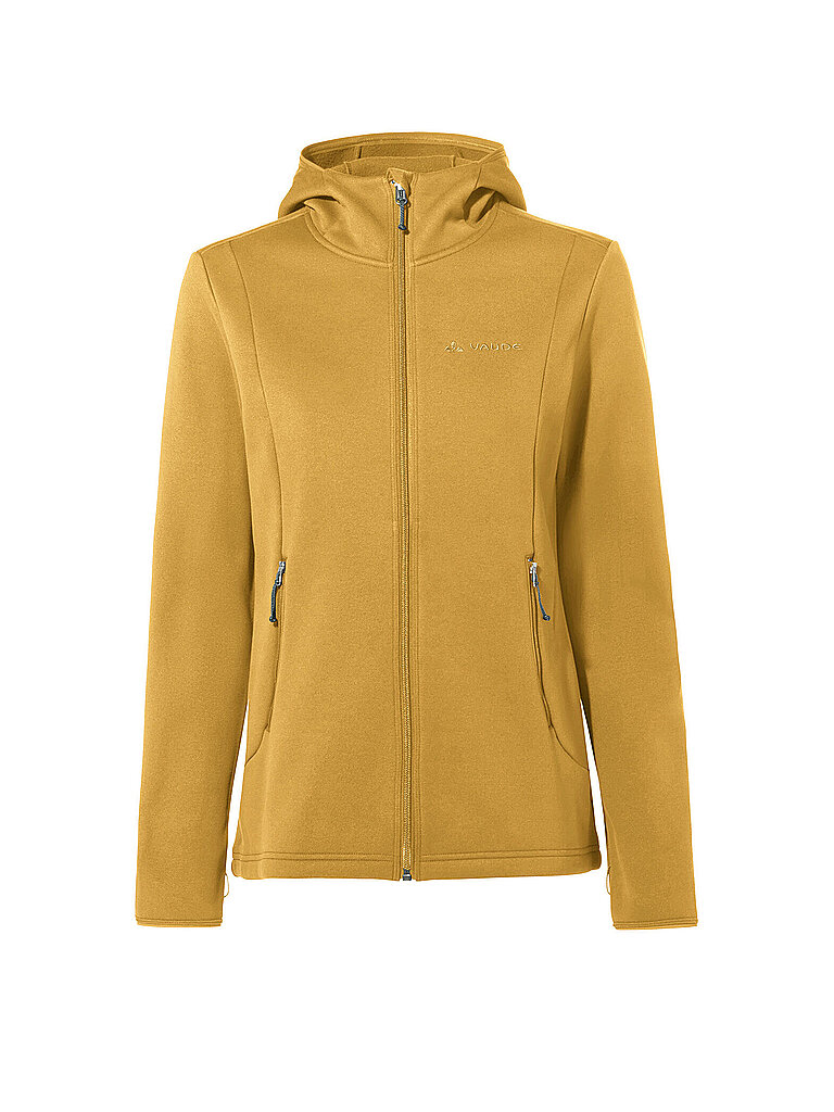 Vaude VAUDE Damen Fleecejacke Idris Hoodie gold | 36, gold