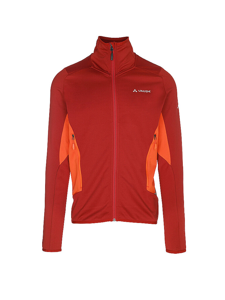 Vaude VAUDE Herren Fleecejacke Monvisio dunkelrot | XXL, dunkelrot