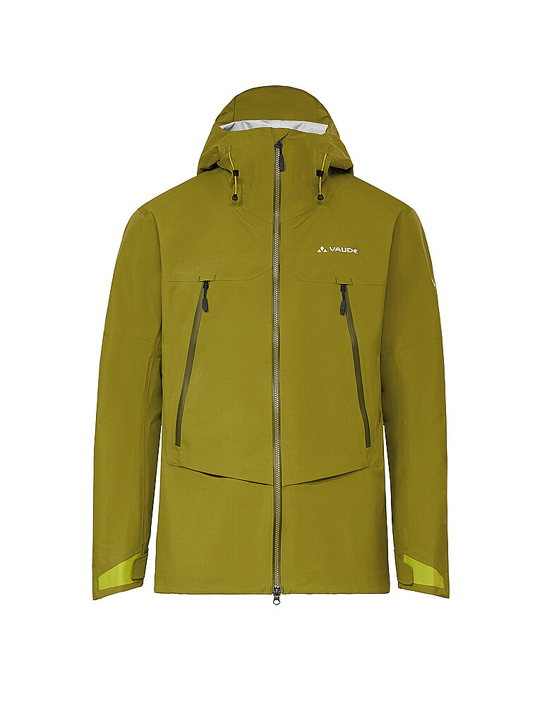Vaude VAUDE Herren Wanderjacke Croz Alpine 3L Hoodie olive | M, olive