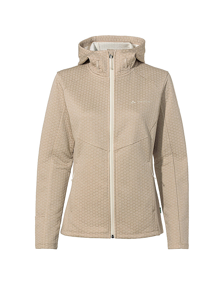 Vaude VAUDE Damen Fleecejacke Skomer Hiking Hoodie camel | 38, camel