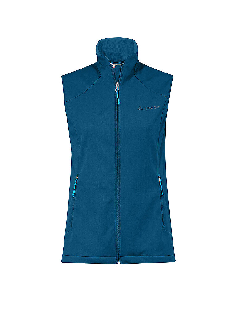 Vaude VAUDE Damen Softshellweste Everhike dunkelblau | 38, dunkelblau